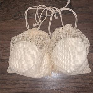 Reusable cotton face towels